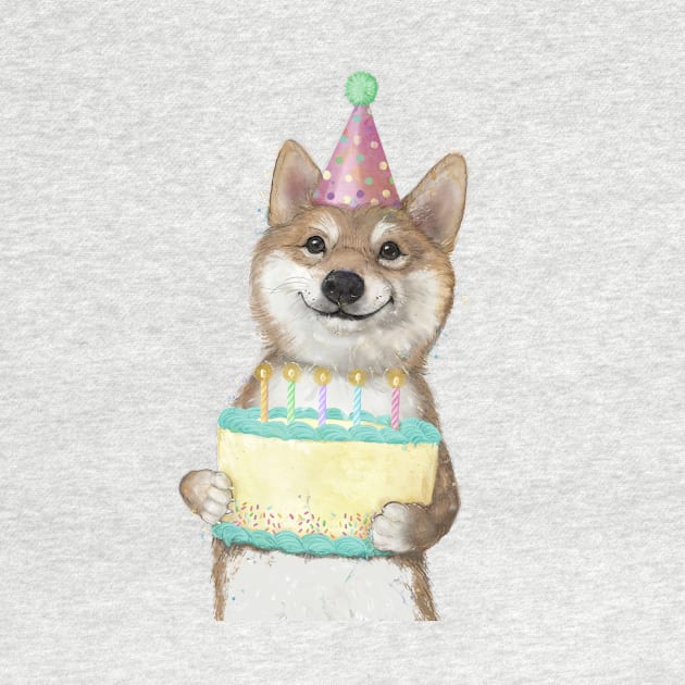 Birthday Fox by LauraGraves